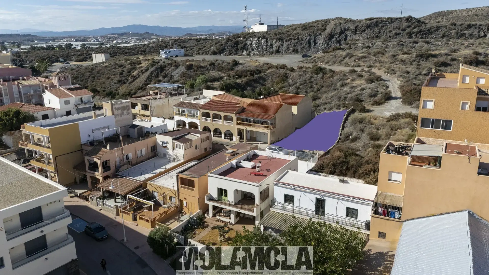 2 - verkoop terrein uitzicht op zee villaricos andalusië spanje