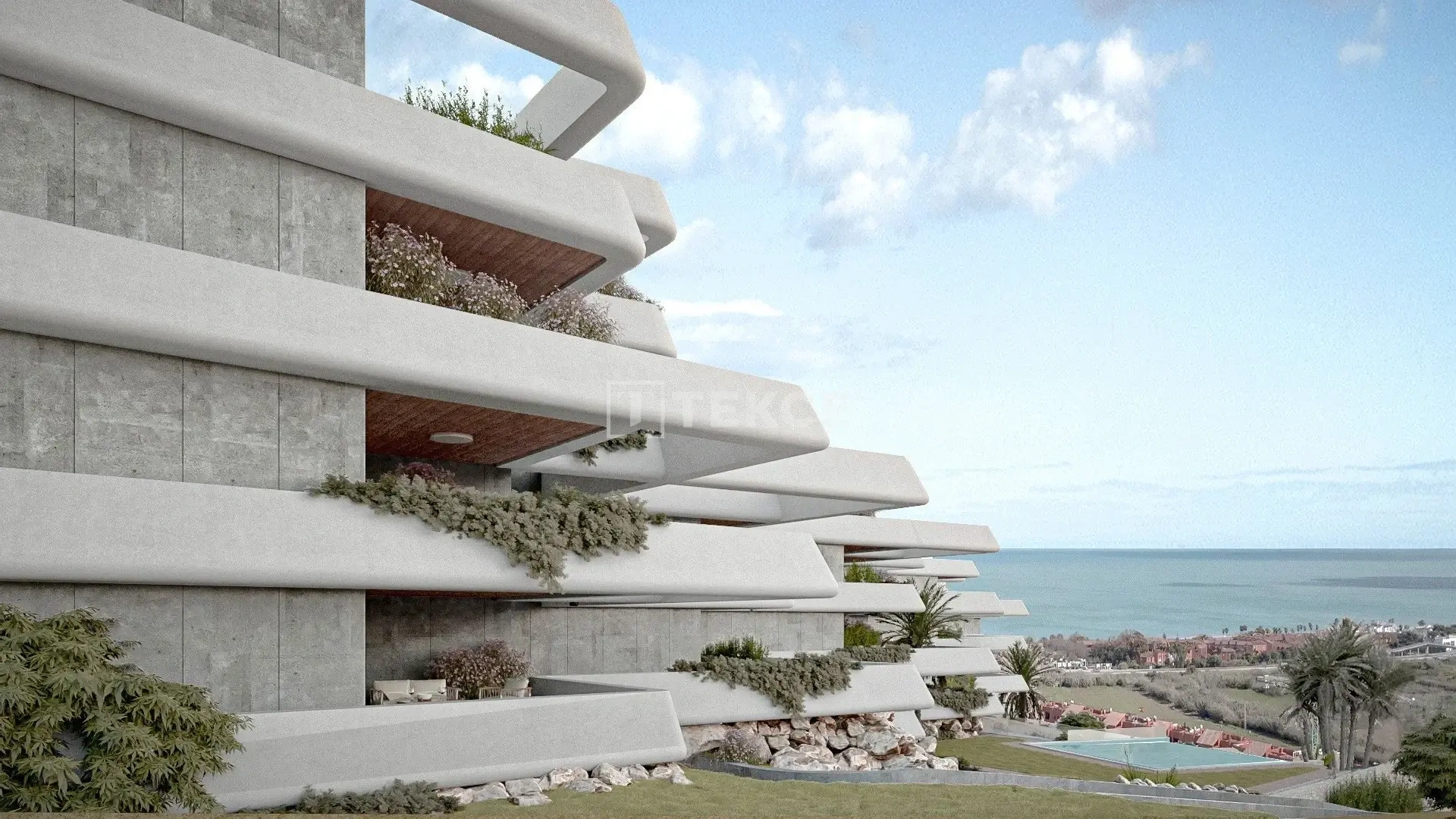 2 - venta apartamento vista al mar manilva andalucía españa