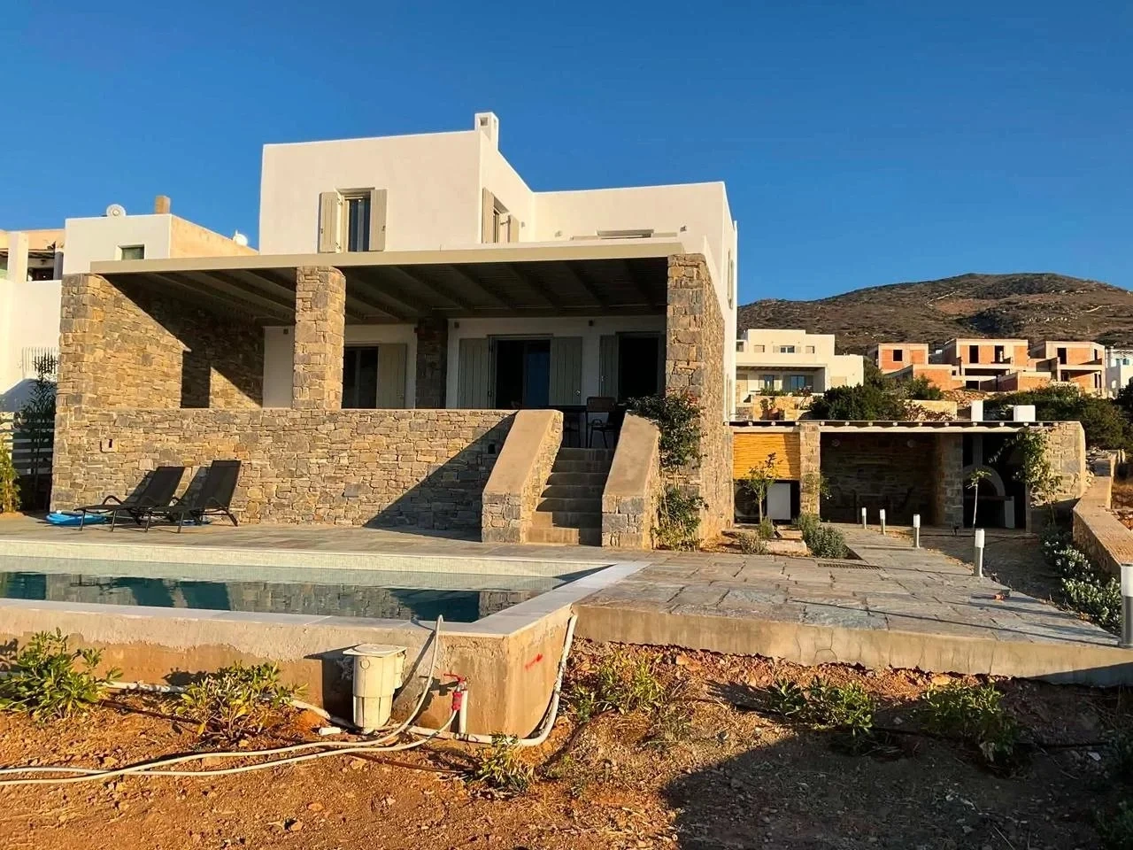 1 - vente maison vue mer paros - cyclades egée méridionale grèce