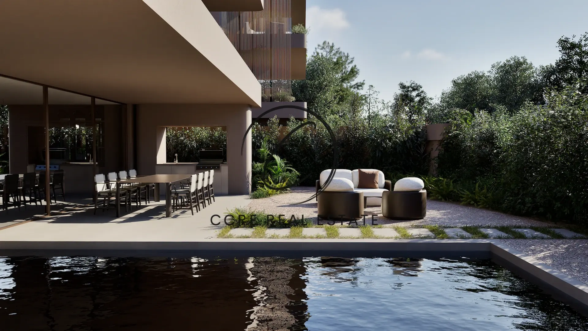 Casa con piscina