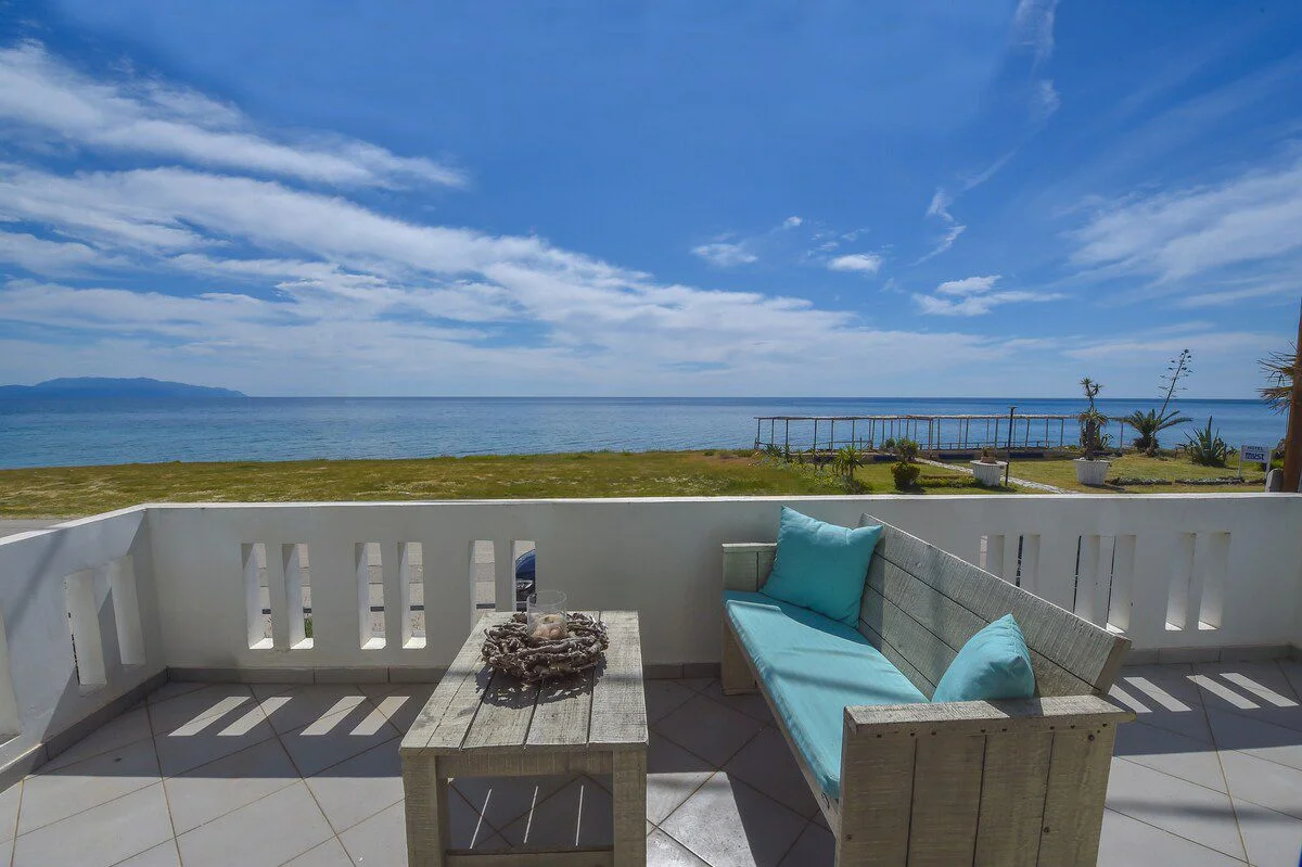 Casa fronte mare con terrazza