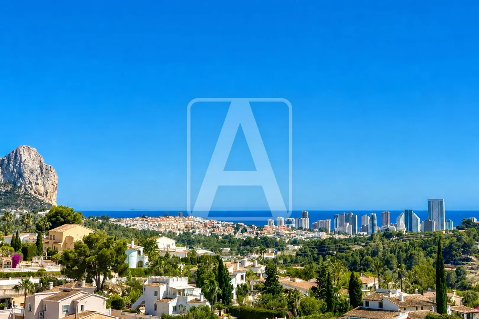 2 - venta villa vista al mar calpe - costa blanca comunidad valenciana españa
