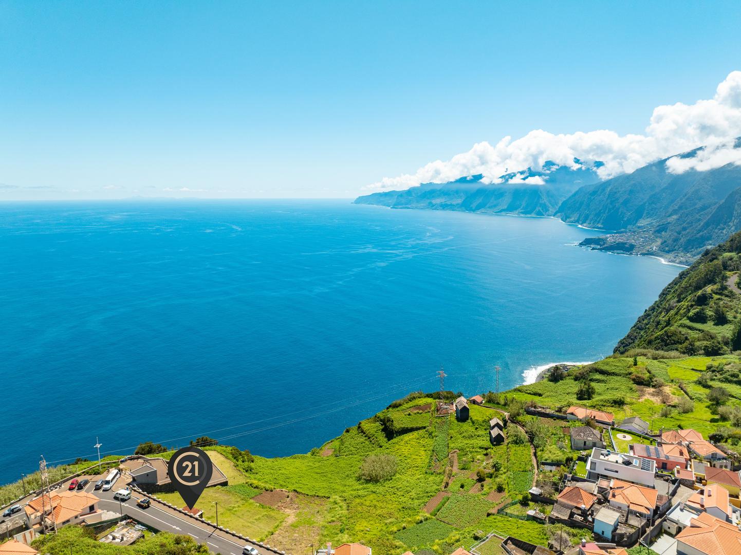 1 - sea view plot of land for sale in porto moniz madeira portugal