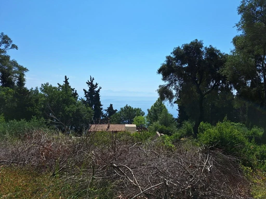 1 - venta terreno vista al mar achílleion islas jónicas grecia
