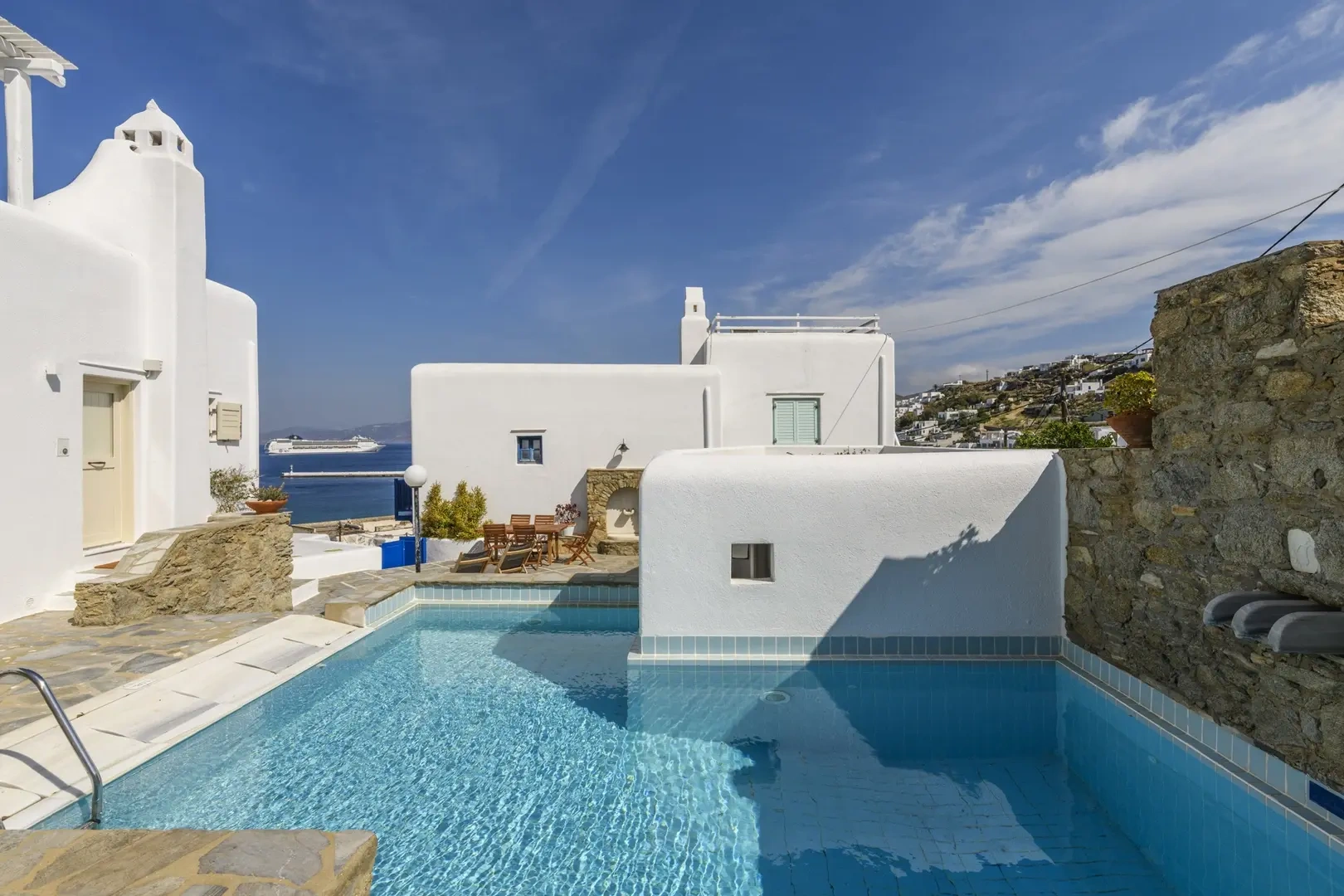 2 - verkauf villa direkt am wasser mykonos - kykladen südliche ägäis griechenland