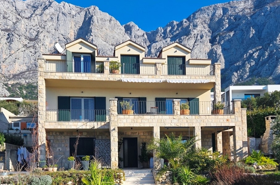 1 - sea view house for sale in makarska split-dalmatia croatia