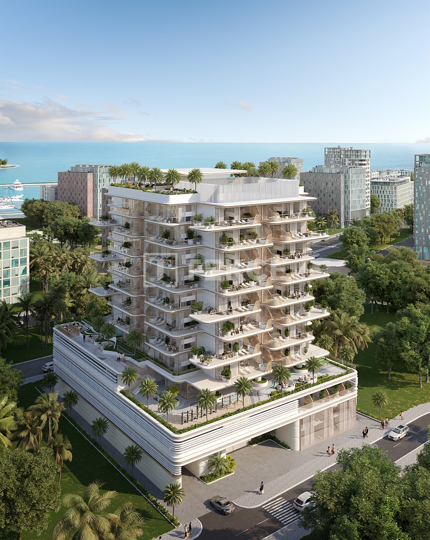 1 - vente appartement pieds dans l'eau dubai dubai émirats arabes unis