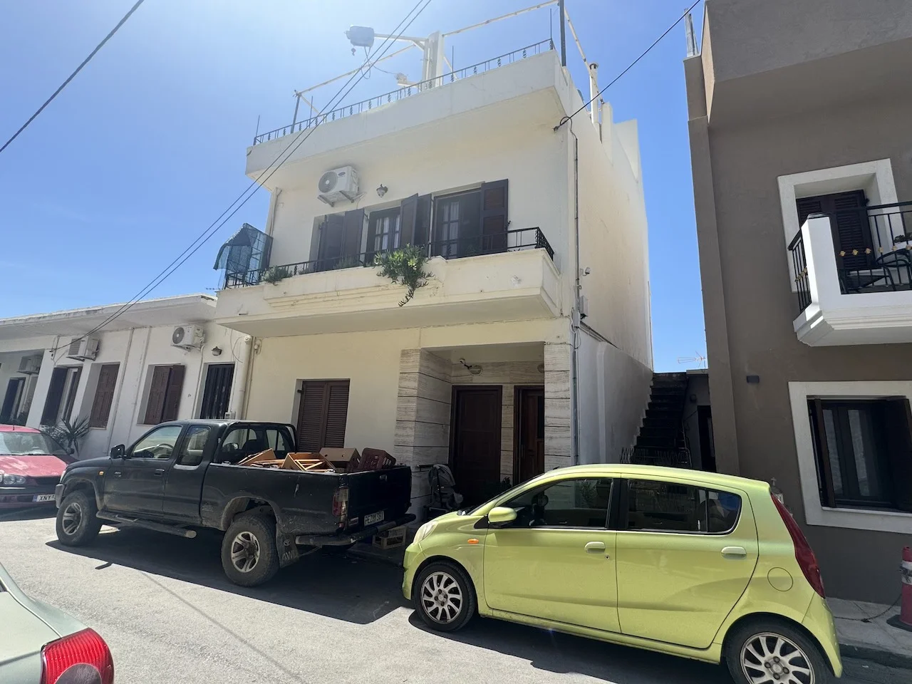 1 - vente immeuble plage à pied chania crète grèce