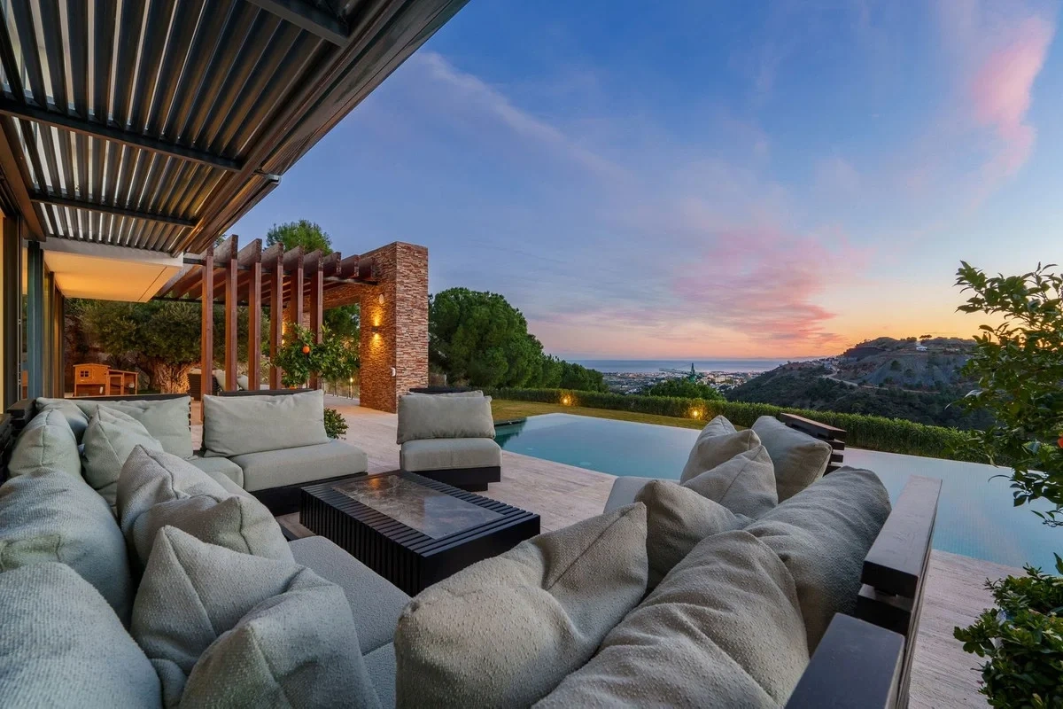 2 - vente villa vue mer benahavis - costa del sol andalousie espagne