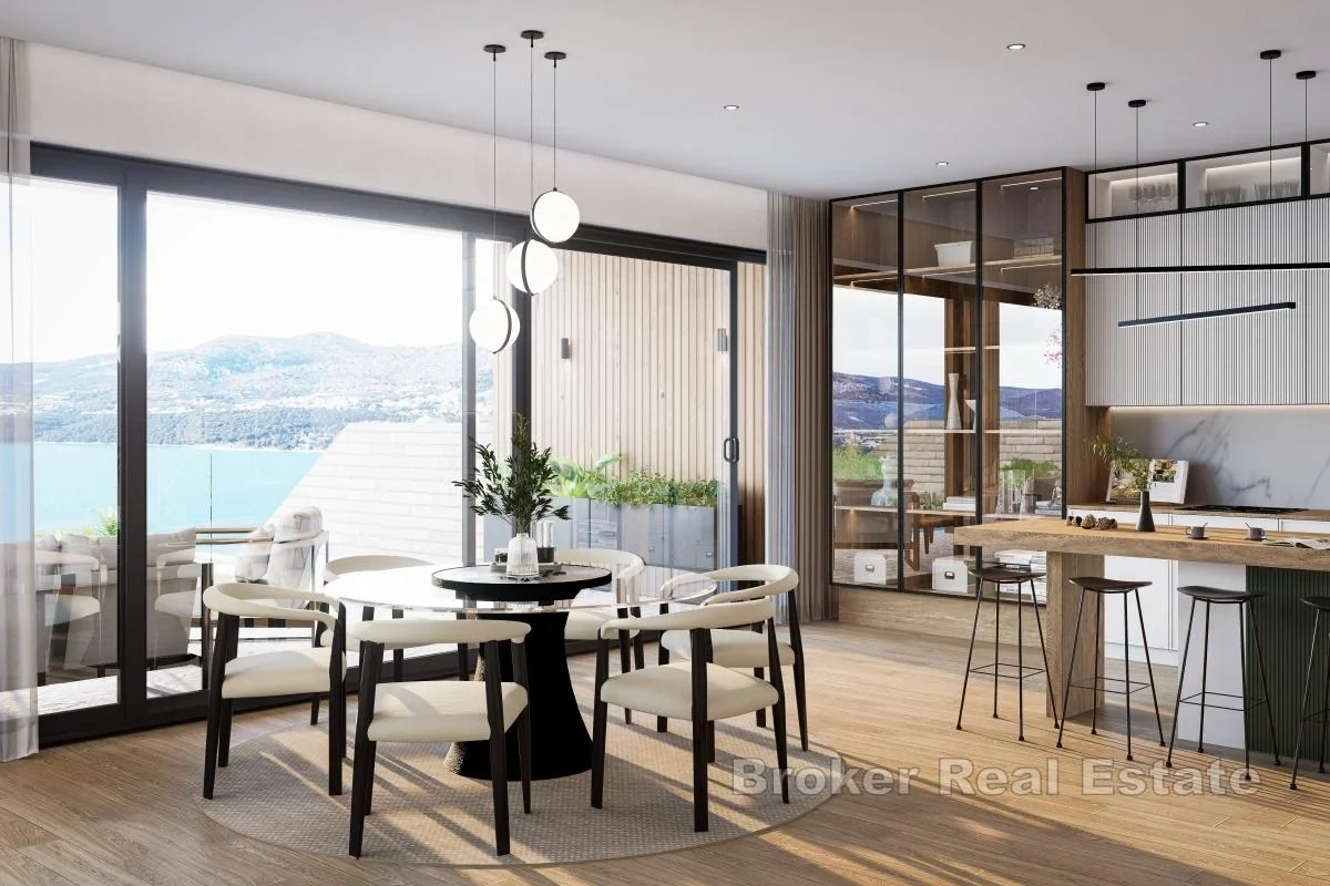1 - vente appartement pieds dans l'eau ciovo split-dalmatie croatie