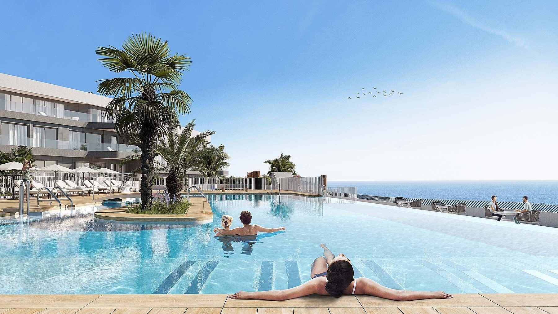 1 - venda apartamento vista de mar aguilas região de múrcia espanha