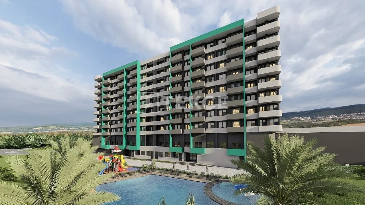 2 bedroom beach walk apartment with swimming pool