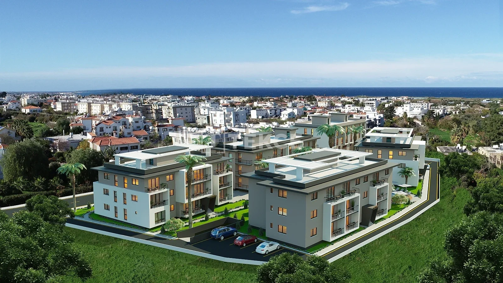 2 - vente appartement pieds dans l'eau girne kyrenia chypre