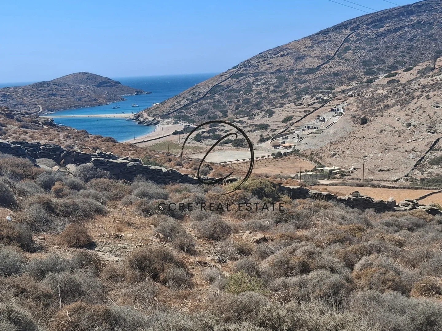 1 - venta terreno vista al mar kýthnos egeo meridional grecia