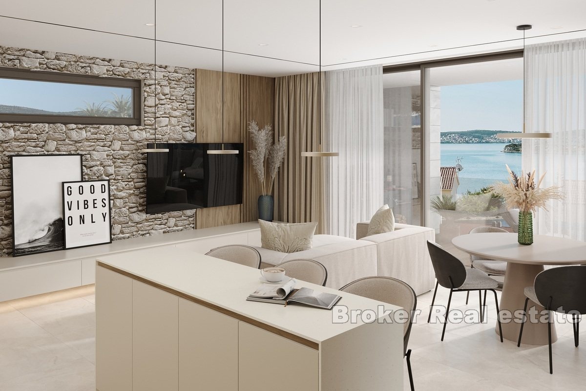 2 bedroom sea view apartment with swimming pool