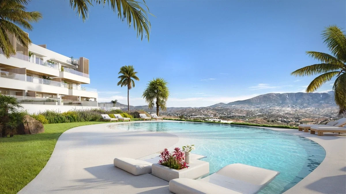 2 - venta apartamento vista al mar mijas andalucía españa