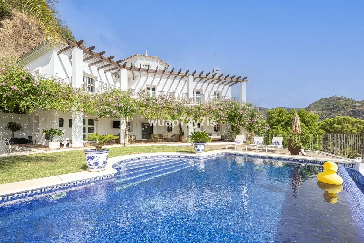 1 - vente maison vue mer benahavis - costa del sol andalousie espagne