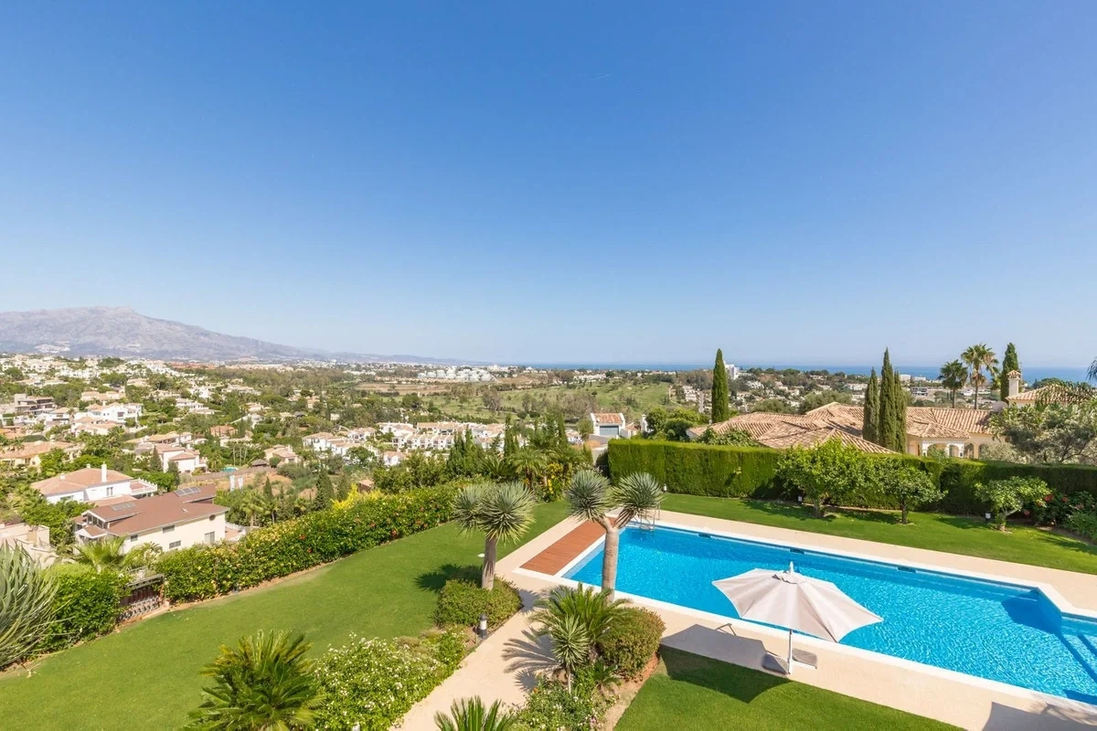 2 - vendita villa vista mare benahavis - costa del sol andalusia spagna