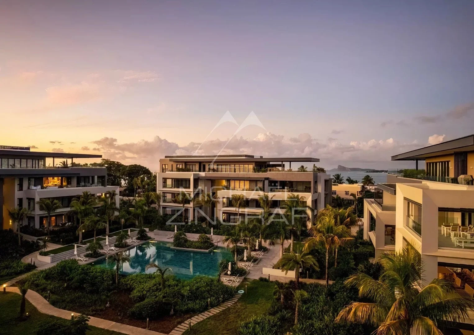 2 - продажа квартира вид моря grand baie ривьер-дю-рампар маврикий