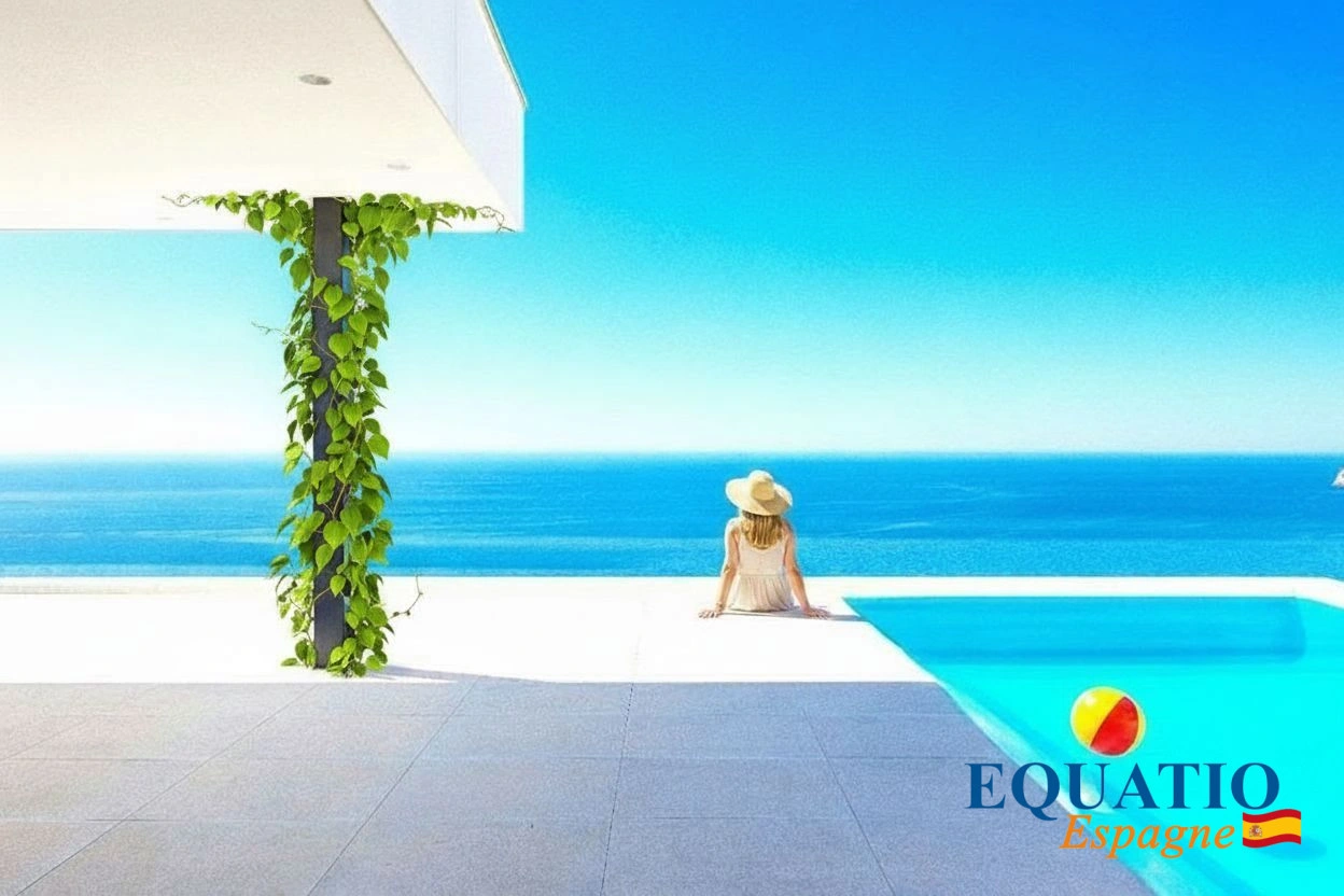 Haus meerblick mit Pool