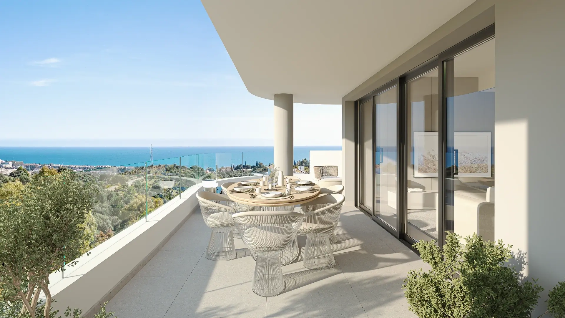 1 - venda apartamento vista de mar marbella - costa del sol andaluzia espanha