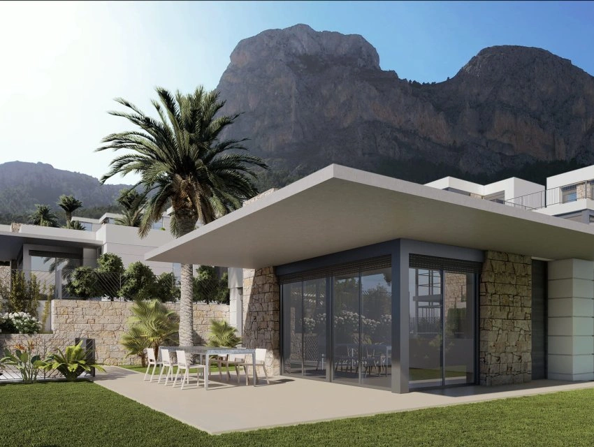1 - продажа дом вид моря polop - costa blanca валенсия испания