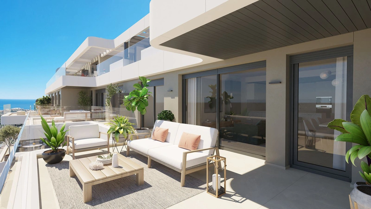 2 - verkoop appartement uitzicht op zee mijas andalusië spanje
