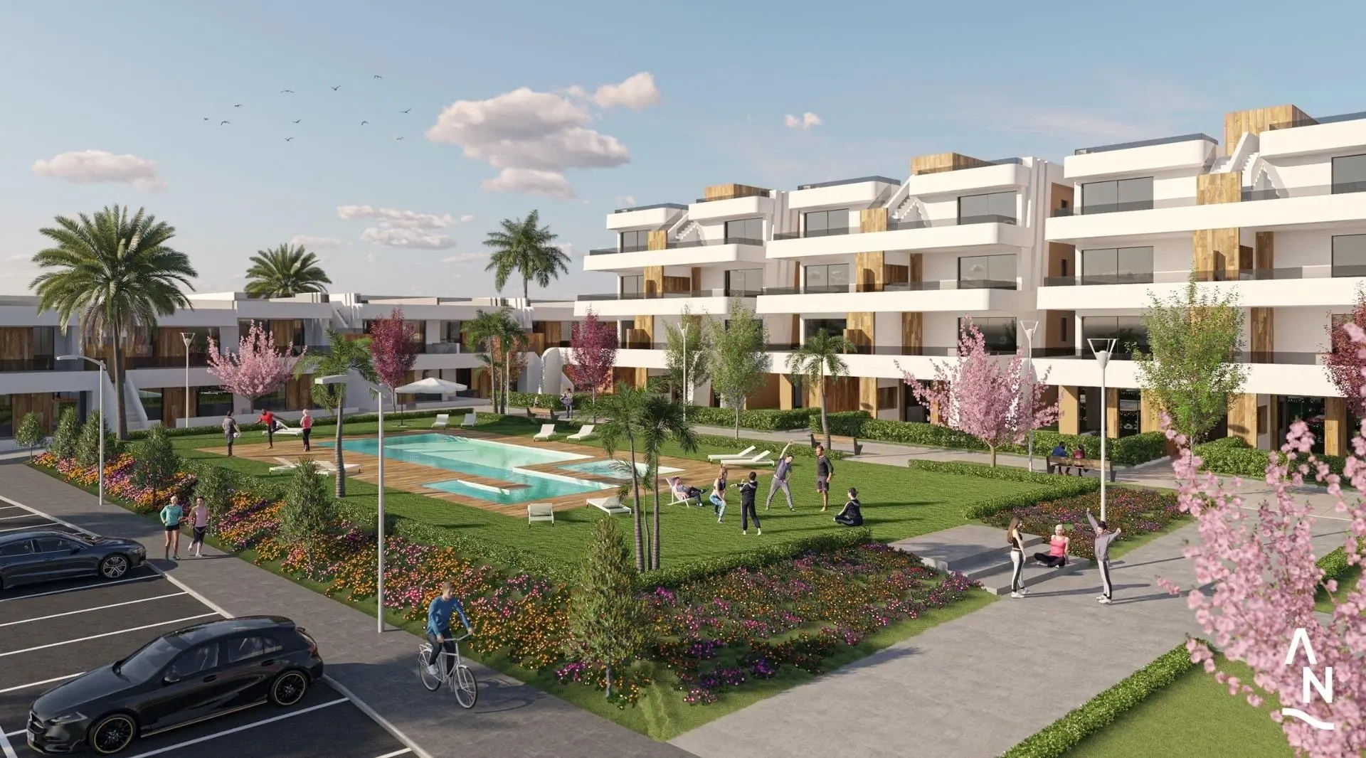 1 - vente appartement alhama de murcia région de murcie espagne