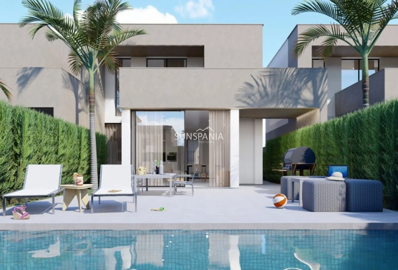 2 - verkoop huis strand to voet los urrutias region of murcia spanje