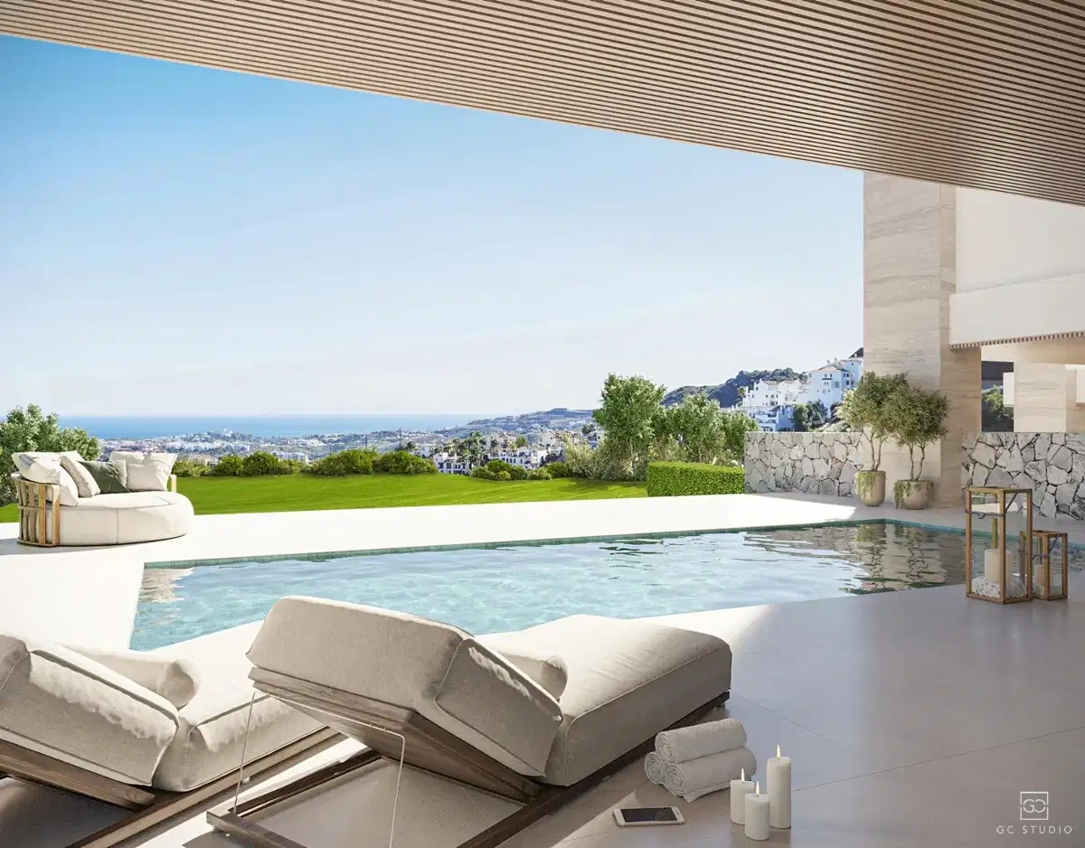 1 - venta casa vista al mar benahavis - costa del sol andalucía españa