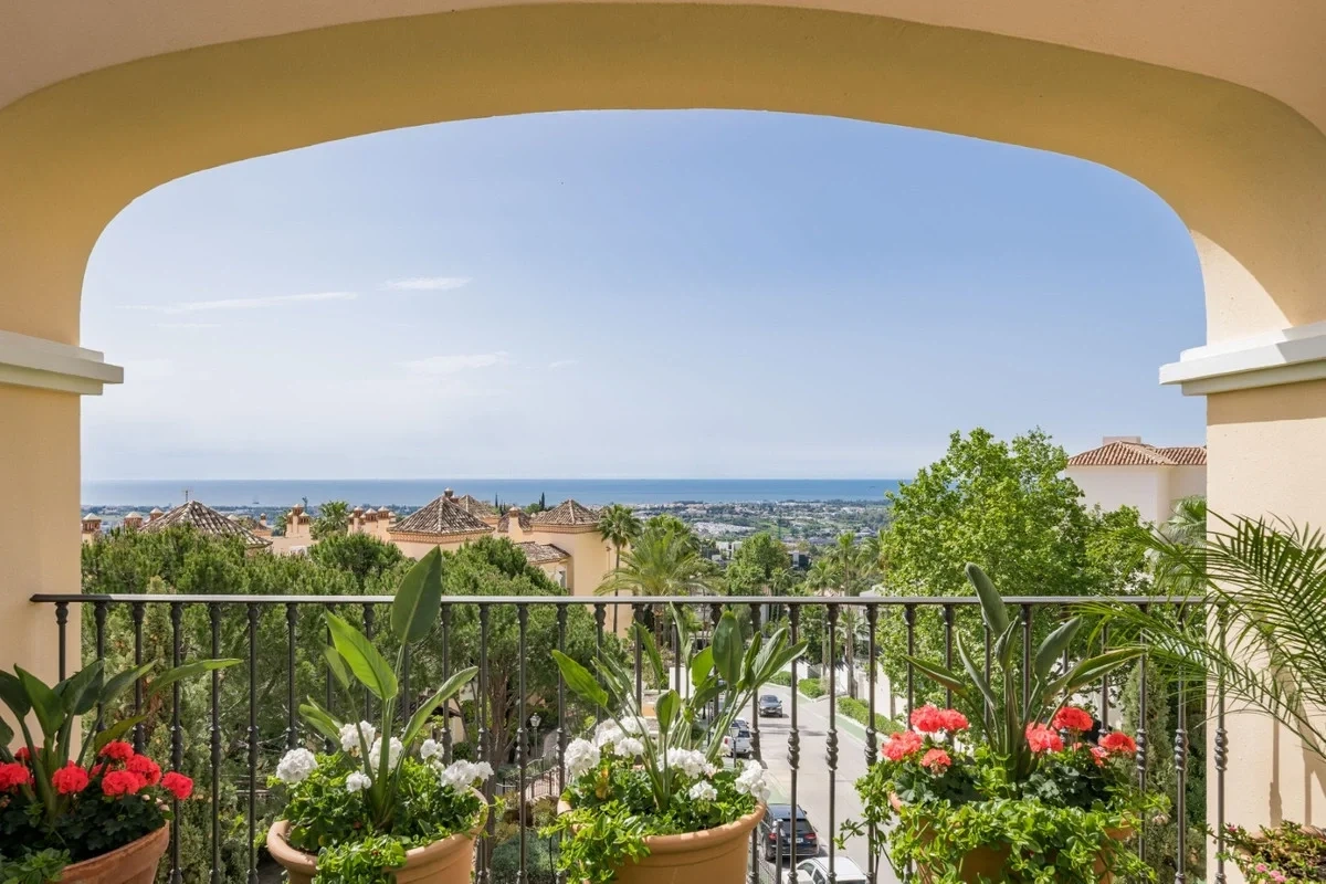 1 - продажа квартира вид моря benahavis - costa del sol андалусия испания