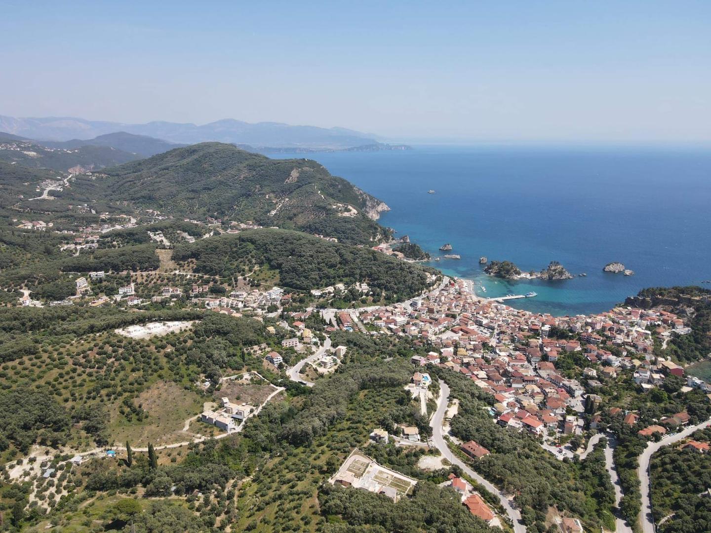 2 - verkoop terrein uitzicht op zee párga epirus griekenland