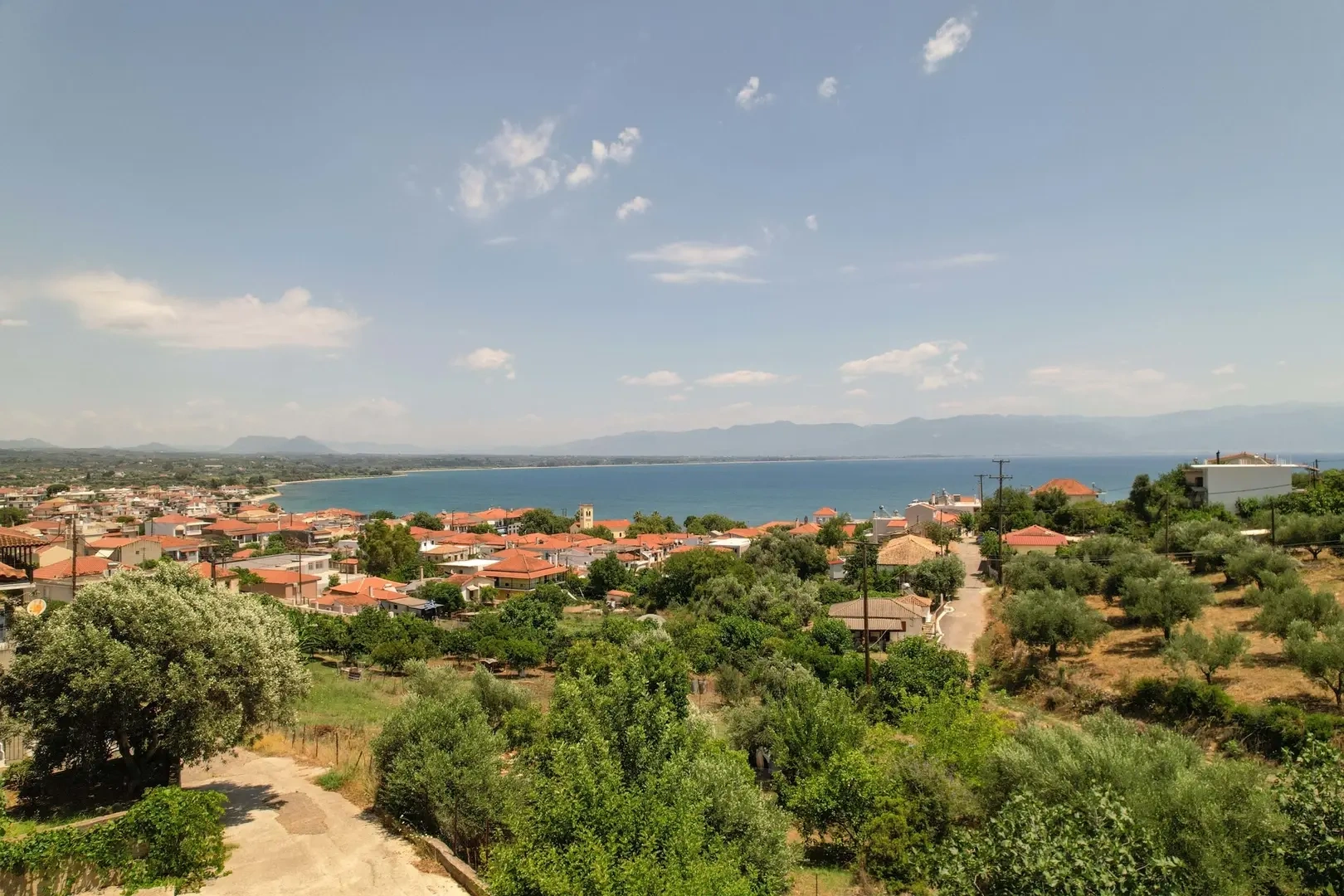 2 - vente terrain vue mer petalídhion péloponnèse grèce