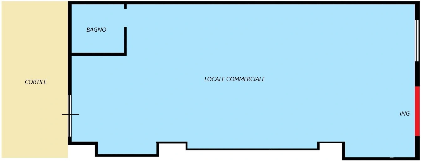 1 - venda espaço comercial imperia liguria itália