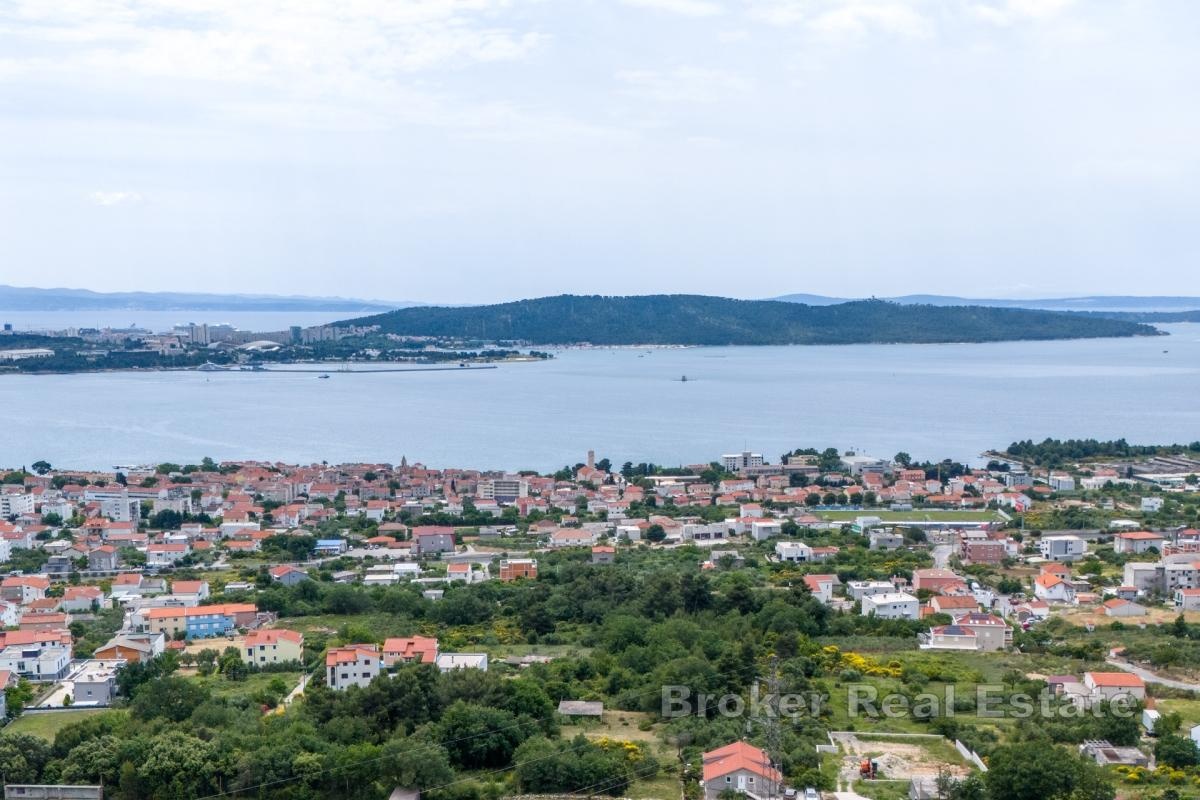 1 - vente terrain vue mer kaštela split-dalmatie croatie