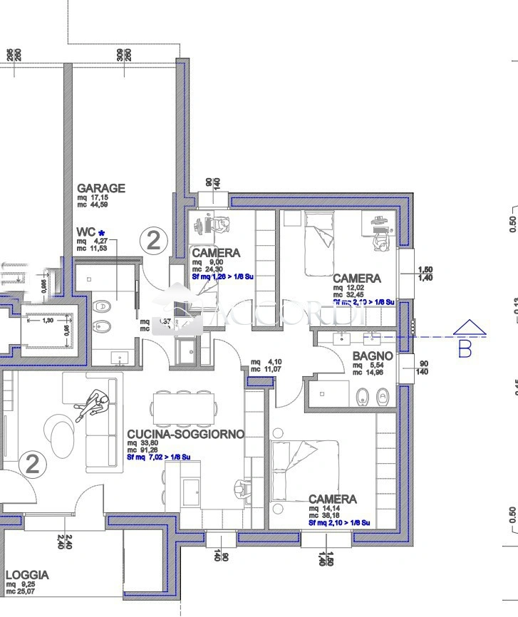 2 - vente appartement trevignano vénétie italie