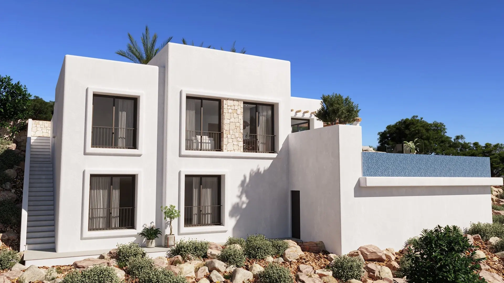 3 bedroom sea view house