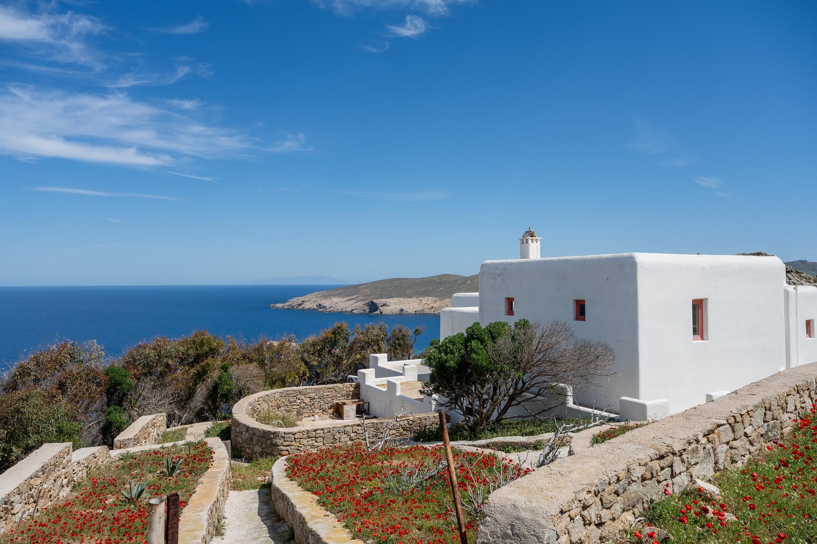 2 - vendita casa vista mare micono - cicladi egeo meridionale grecia