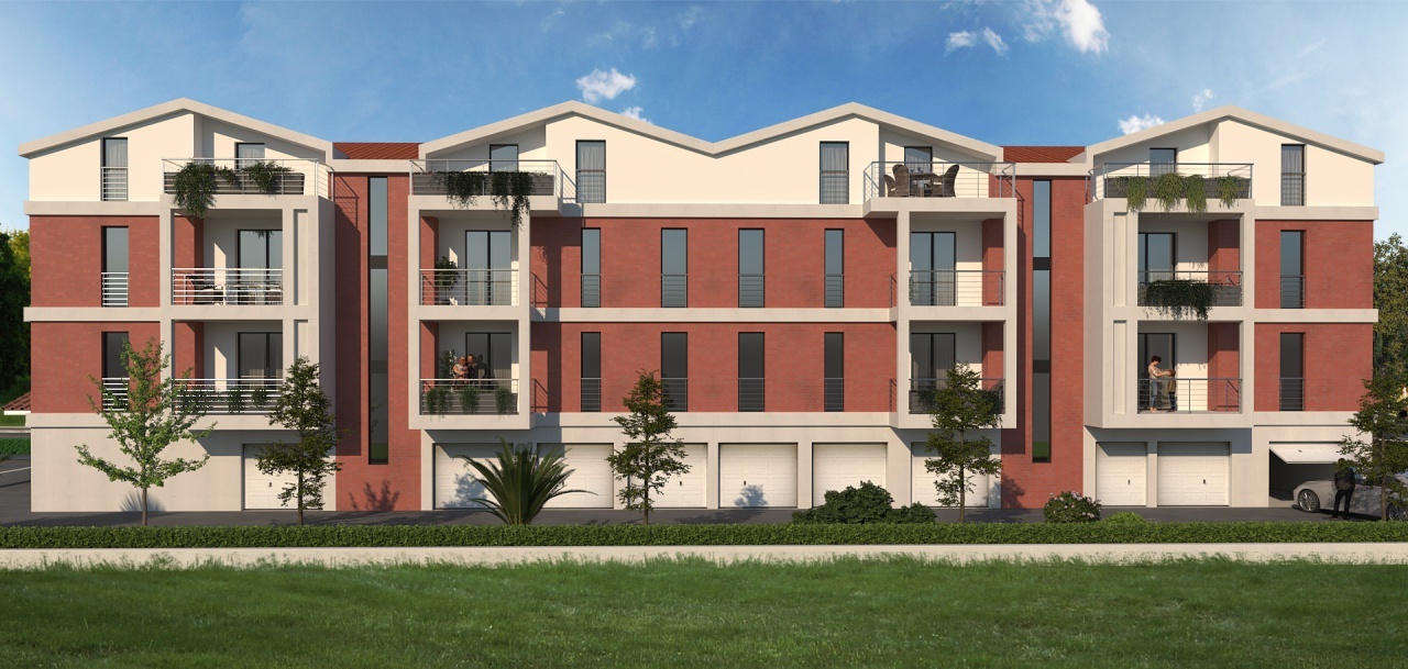 Apartamento con terraza