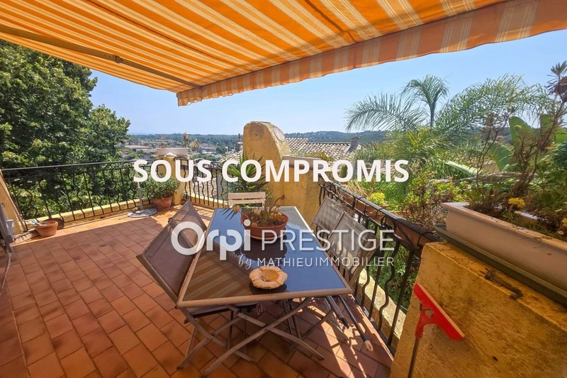 1 - verkauf haus meerblick biot alpes-maritimes frankreich