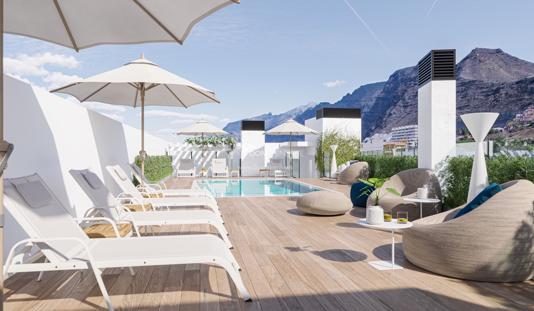 1 - vendita appartamento vista mare santiago del teide tenerife - isole canarie spagna
