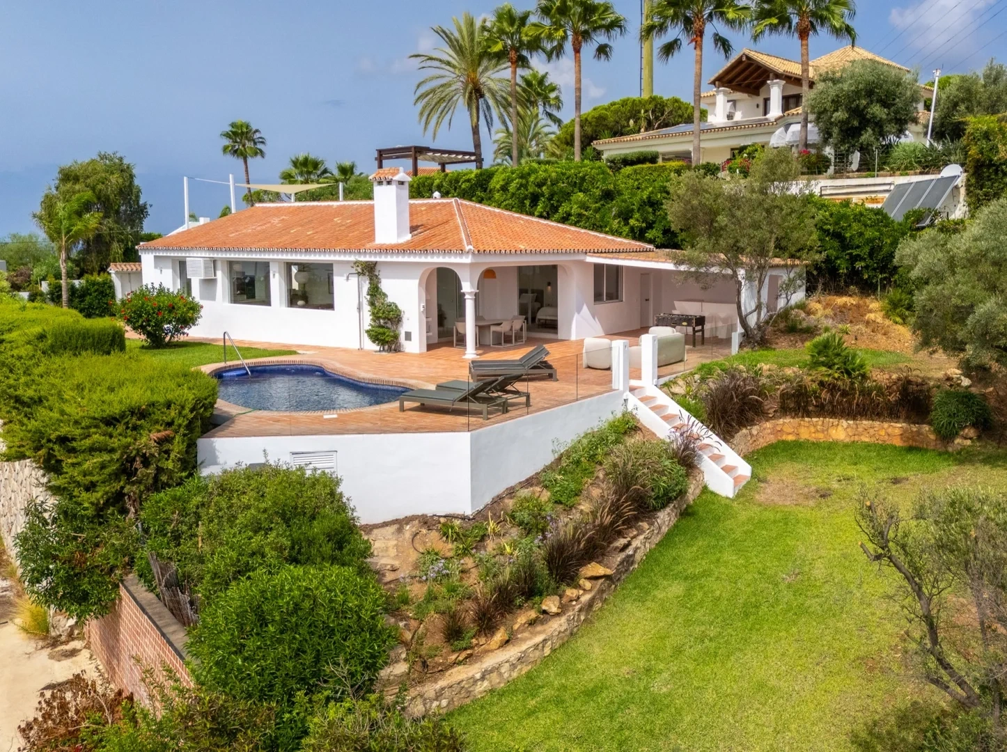1 - verkoop villa uitzicht op zee marbella - costa del sol andalusië spanje