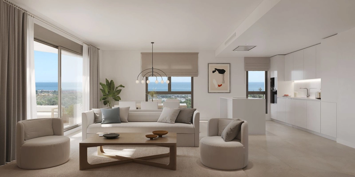 2 - vente appartement vue mer estepona - costa del sol andalousie espagne