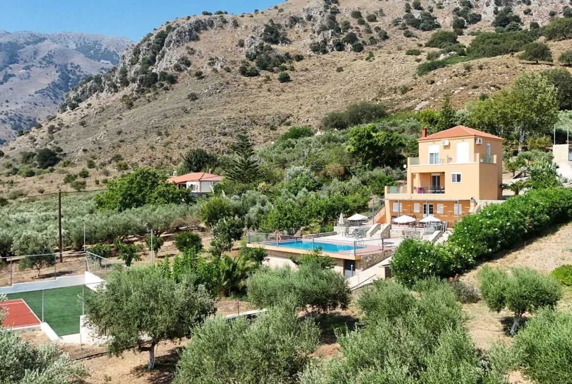 2 - venda casa vista de mar límni kourná creta grécia