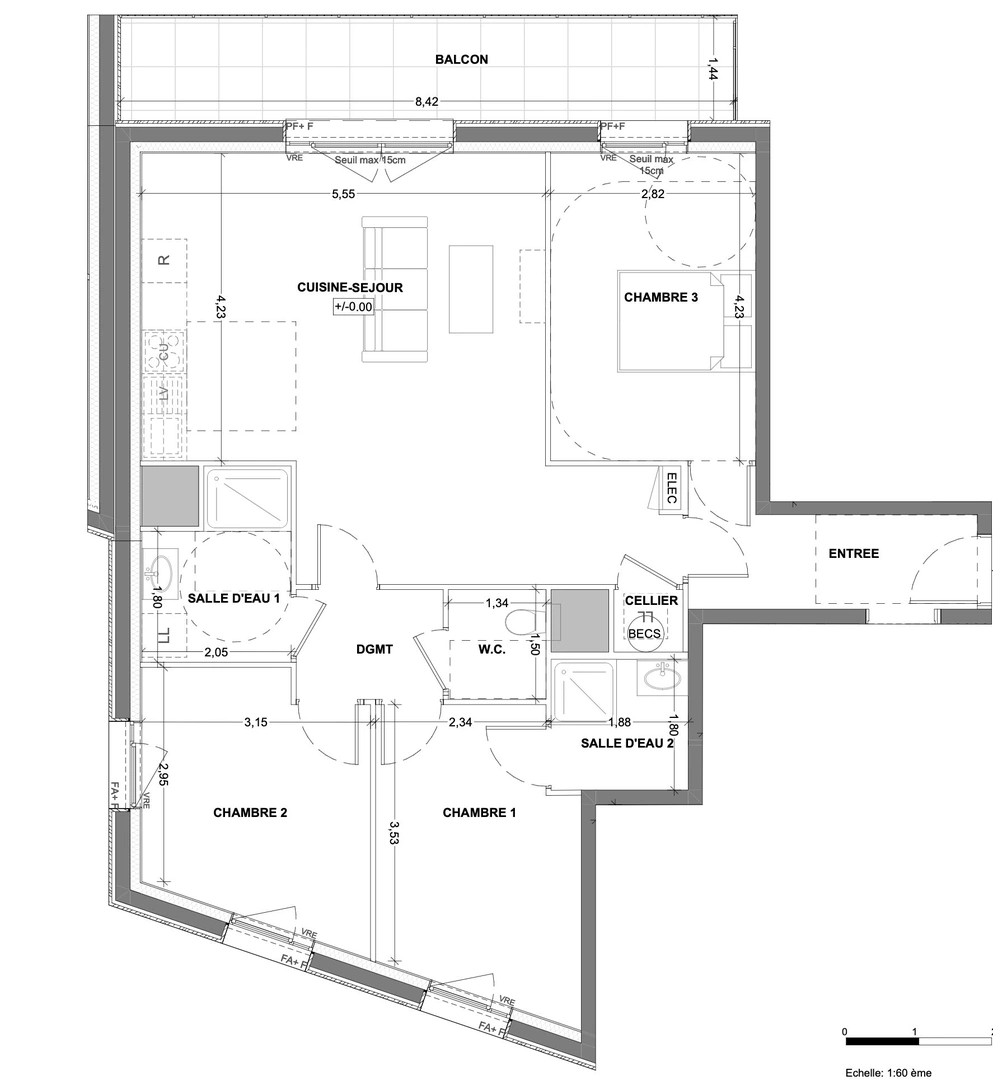 2 - vente appartement saint-malo ille-et-vilaine - bretagne france