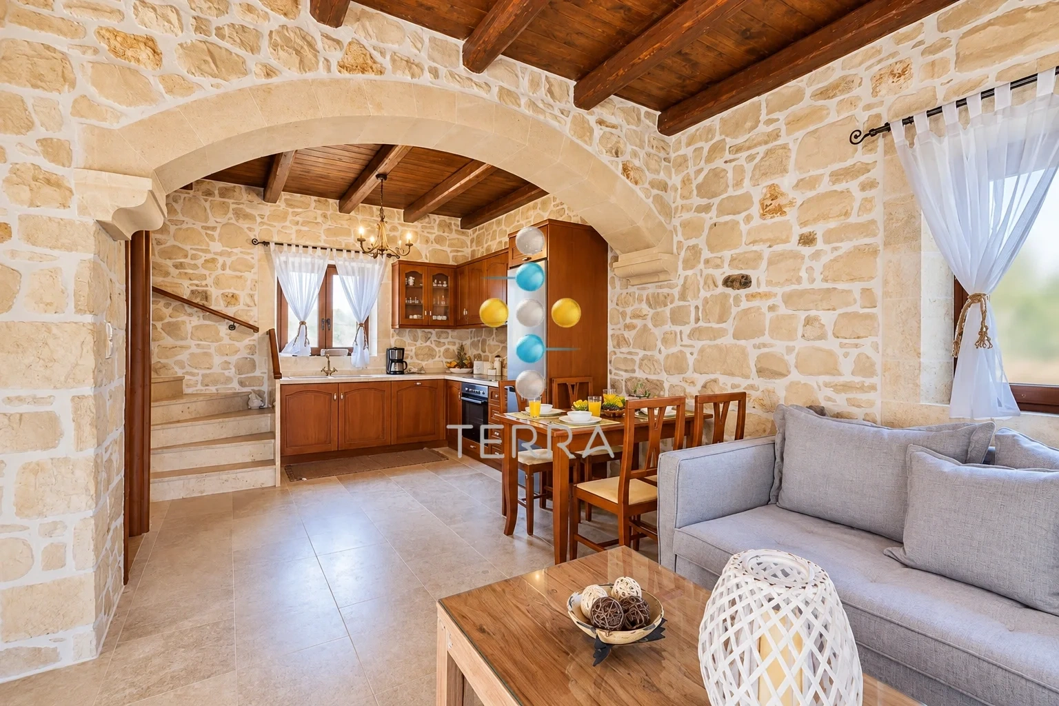 2 - alquiler vacaciones villa vista al mar roumelí creta grecia