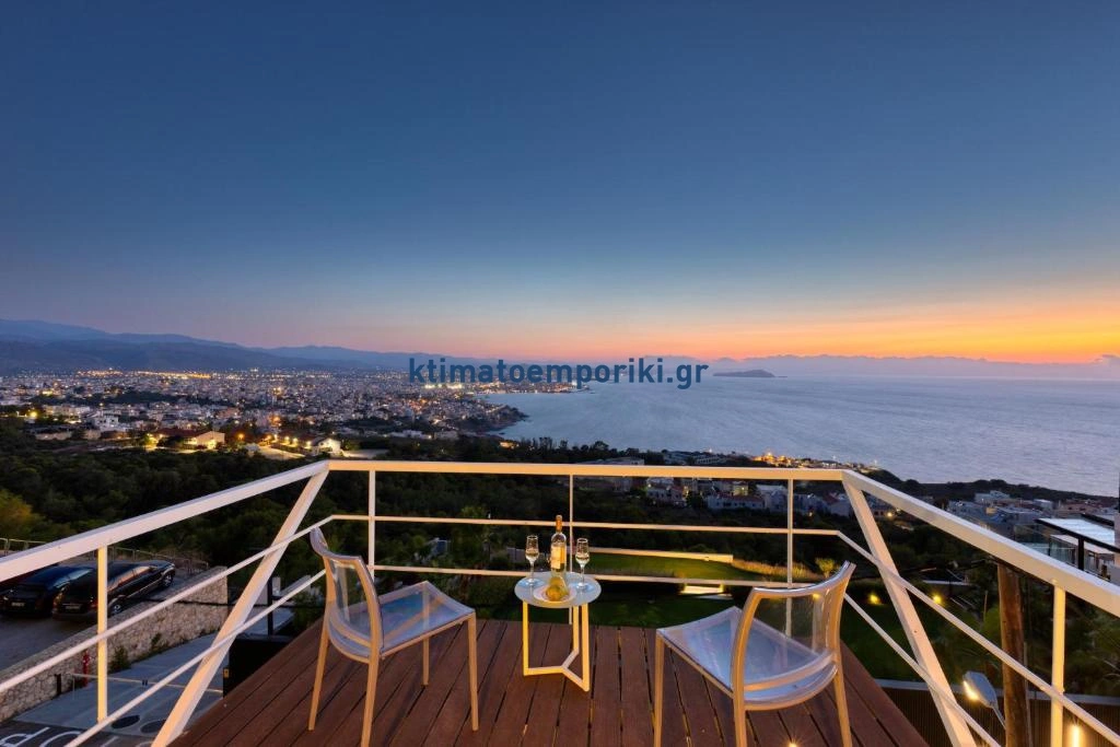1 - vente maison vue mer chania crète grèce