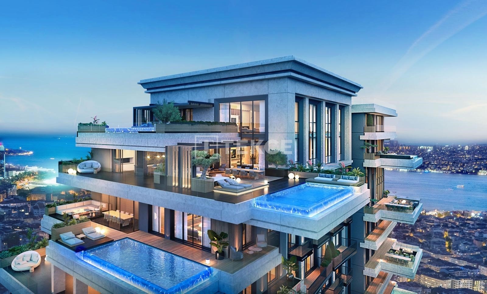 1 - sea view apartment for sale in sisli istanbul turkey