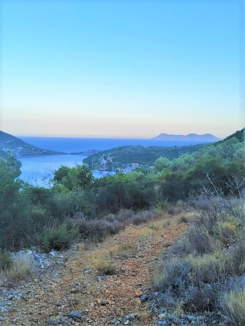 2 - vente terrain vue mer lefkada îles ioniennes grèce