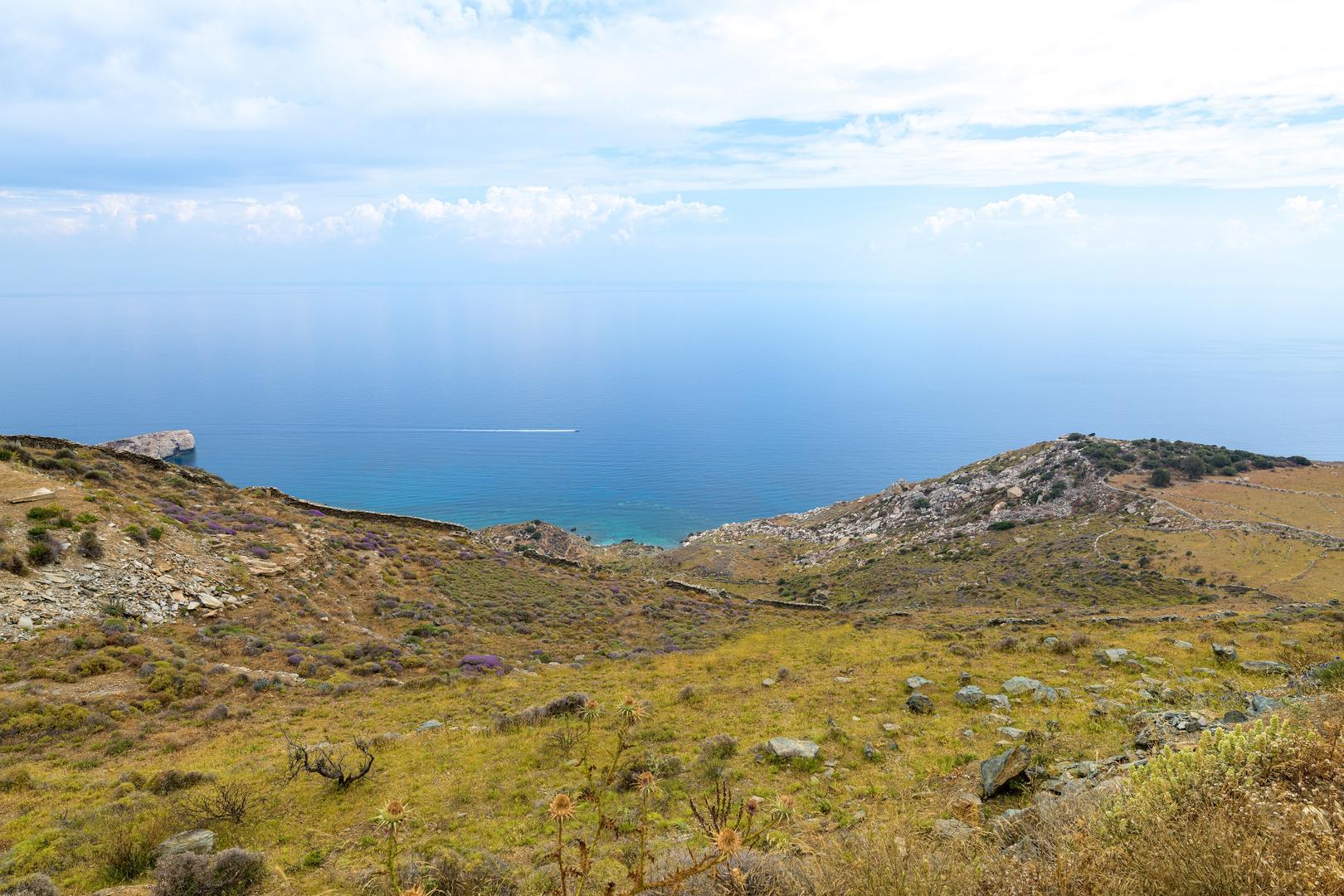 1 - vendita terreno vista mare kea - cicladi egeo meridionale grecia